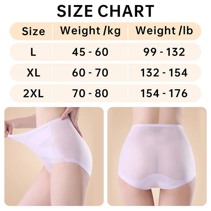 đHot Sale 50% OFFâłWomens High-waist Breathable Ultra-thin Panties with Tummy-control & Hip-lifting