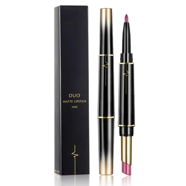 (🎁Mothers Day Gift ) 2 in 1 Double Head Lipstick Combo Set