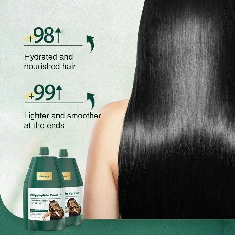 SPA Grade Peptide Keratin Burnt Hair Restoring Smoothing Cream