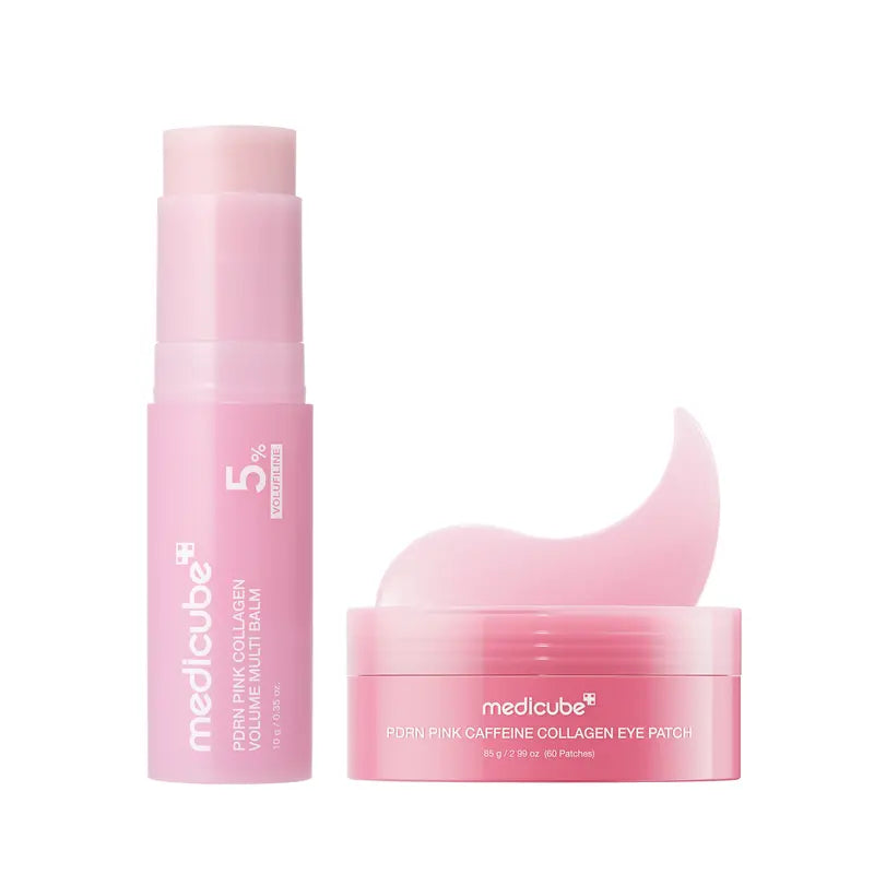 💗 Developed in Korea | Anti-Aging | Moisturizes & Smooths Skin | Plumps Lips, Bust, & Hips | Improves Dark Spots | Firms Skin | Pink Collagen Multi-Effect Plumping Serum Stick