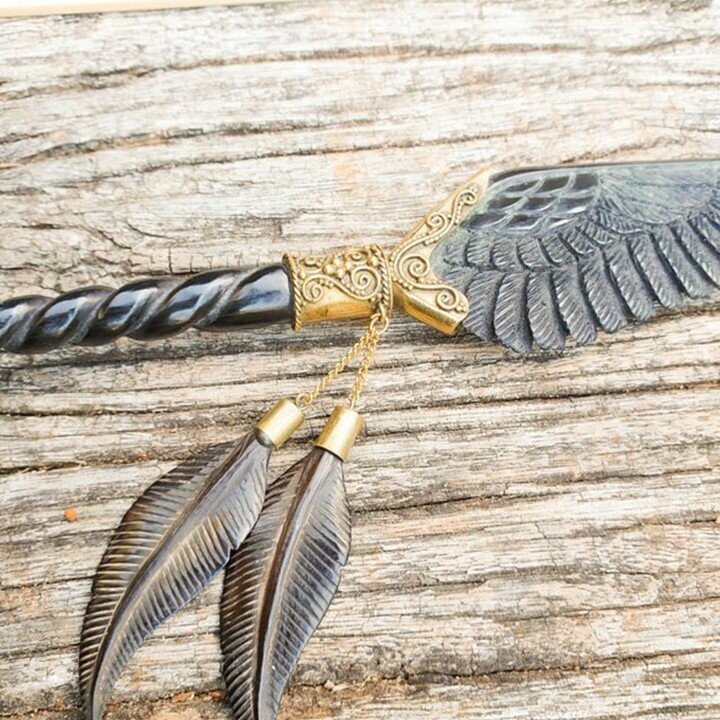 Angels Wing Unicorn Pegasus Hair Stick