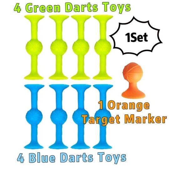 Sucker Toys Family Interactive Toy in 2021 1set 9pcs