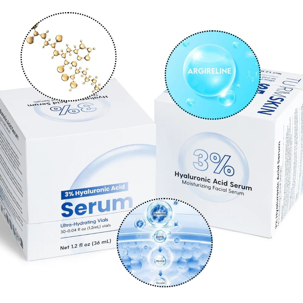 💧 3% Hyaluronic Acid Ultra-Hydrating Serum Flood Your Skin With Glass-Skin Hydration Instantly ✨