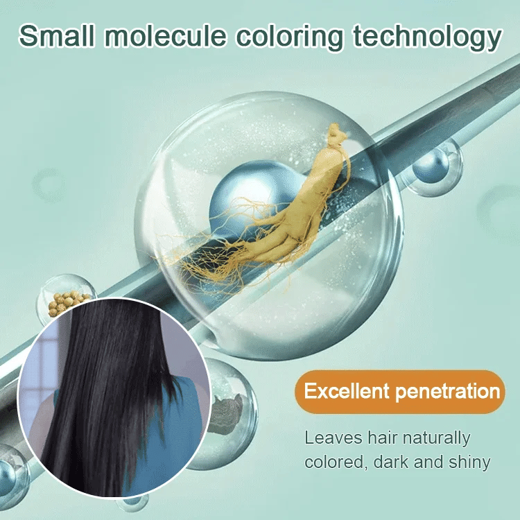 Dyeing foam shampoo