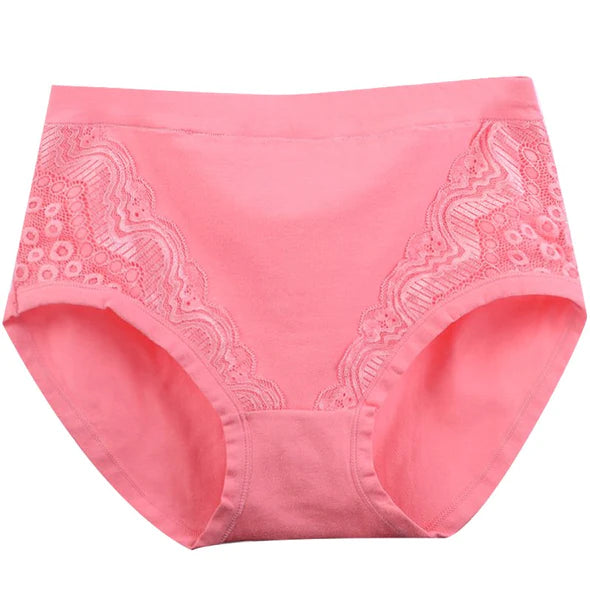 2025 Plus Size High Waist Leak Proof Cotton Panties🌸