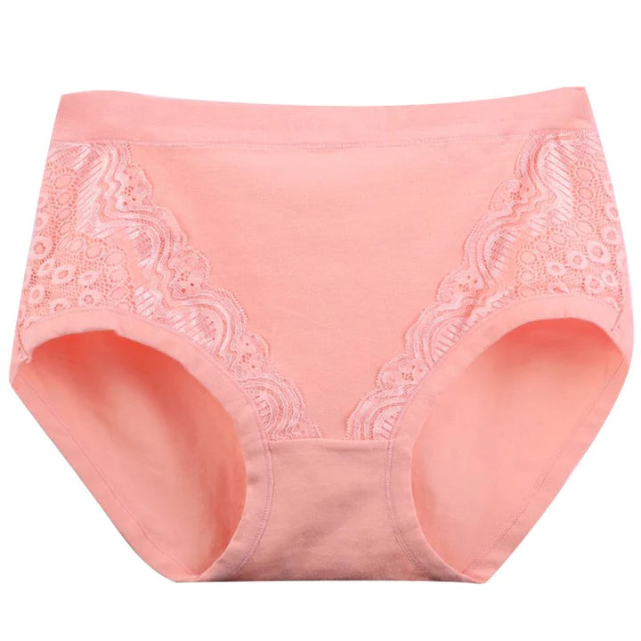 2025 Plus Size High Waist Leak Proof Cotton Panties🌸
