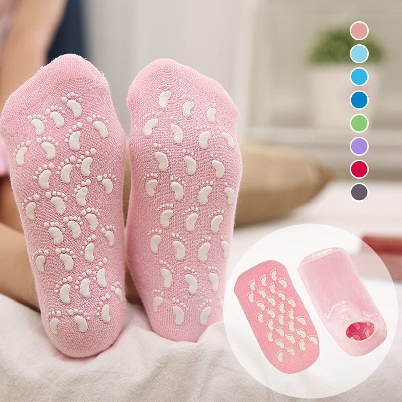 MOISTURIZING SOCKS WITH GEL LINING