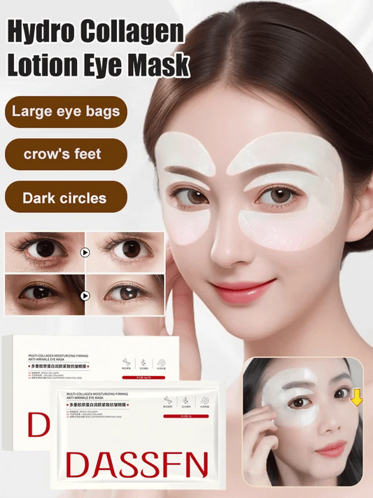 Multi-recombinant collagen eye mask