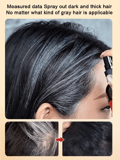 【Grey Hair No Longer Grows】Saffron Essence Spray from White to Black