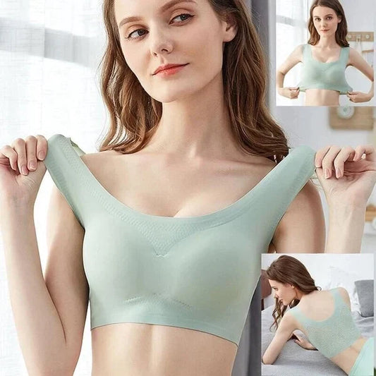 Ultra thin Seamless Back Push up Comfortable Bra