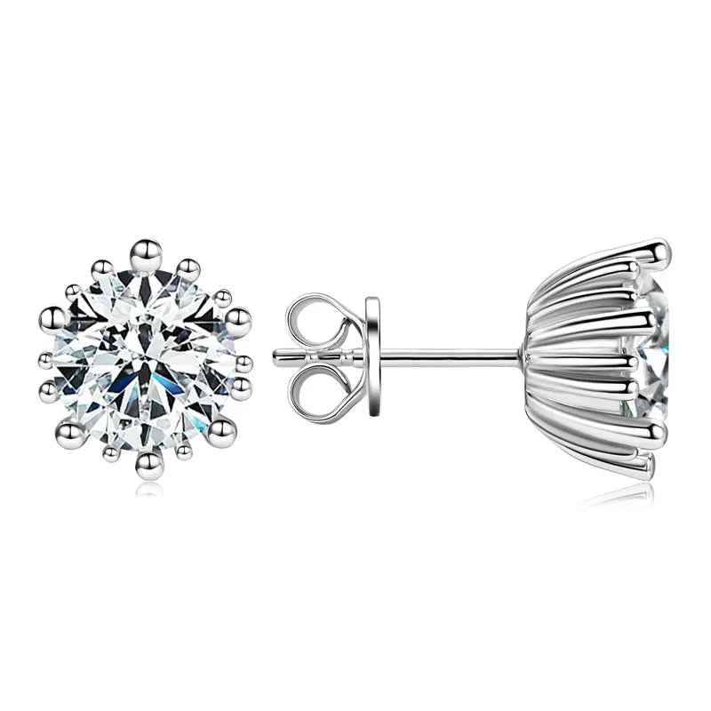 Fireworks Moissanite Stud Earrings (4.0 ct.tw.)