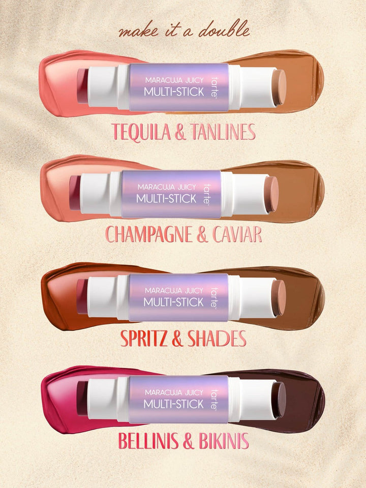 Double-Ended Blush &amp; Bronzer Stick + Free Brush