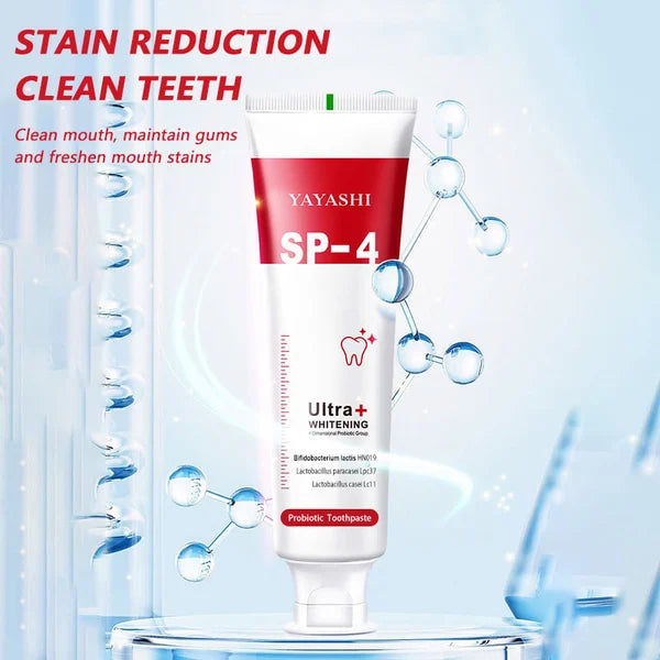 🔥2025 HOT SALE - YAYASHI SP-4™ Probiotic Whitening Toothpaste