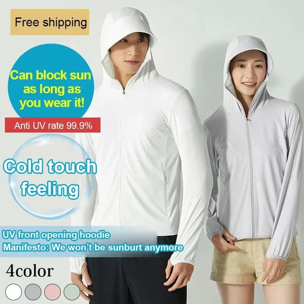 💖50 times sun protection💖 Lightweight sun protection clothing for men and women🎉
