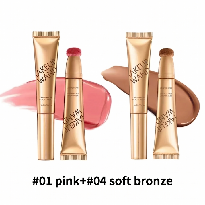 🎁LAST DAY BUY 1 GET 1 FREE 💖Blush Wand & Contour Wand Duo