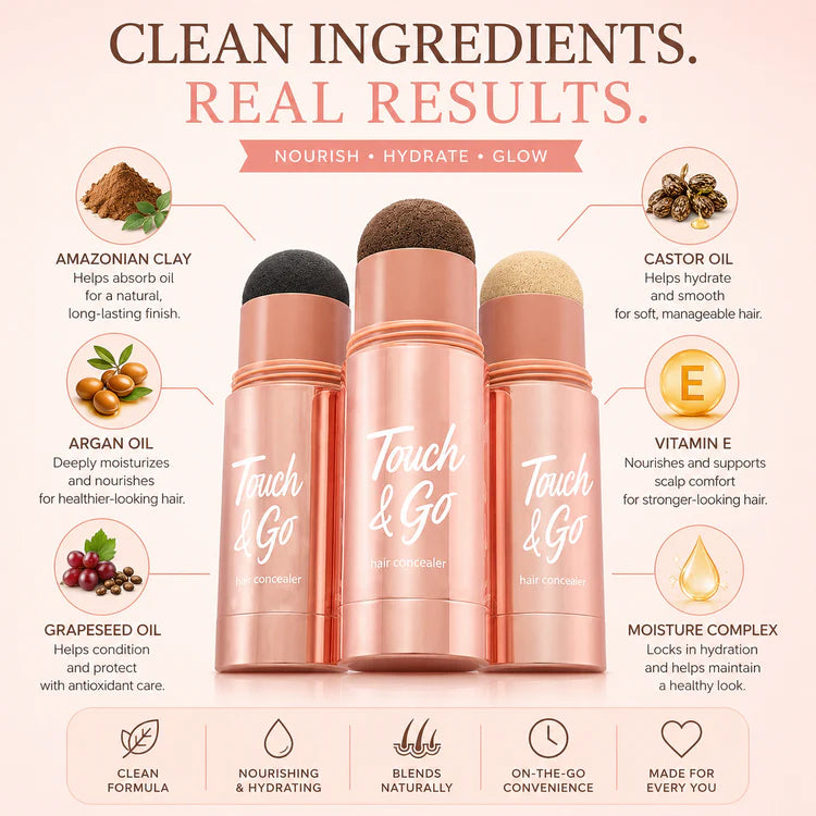 🔥BUY 1 GET 1 FREE🔥Hair Concealer – Instantly Covers Gray Roots &amp; Thinning Hair