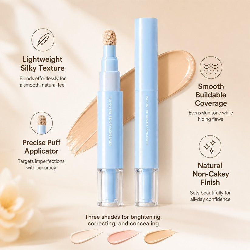 ✨LAST DAY BUY 1 GET 1 FREE✨Dual-Effect Concealer & Powder Foundation