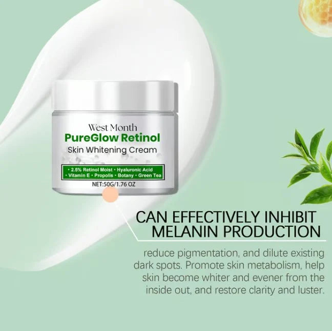 🌟Bestseller! - PureGlow Retinol Brightening Cream - Over 53700+ Glowing Reviews! ✨