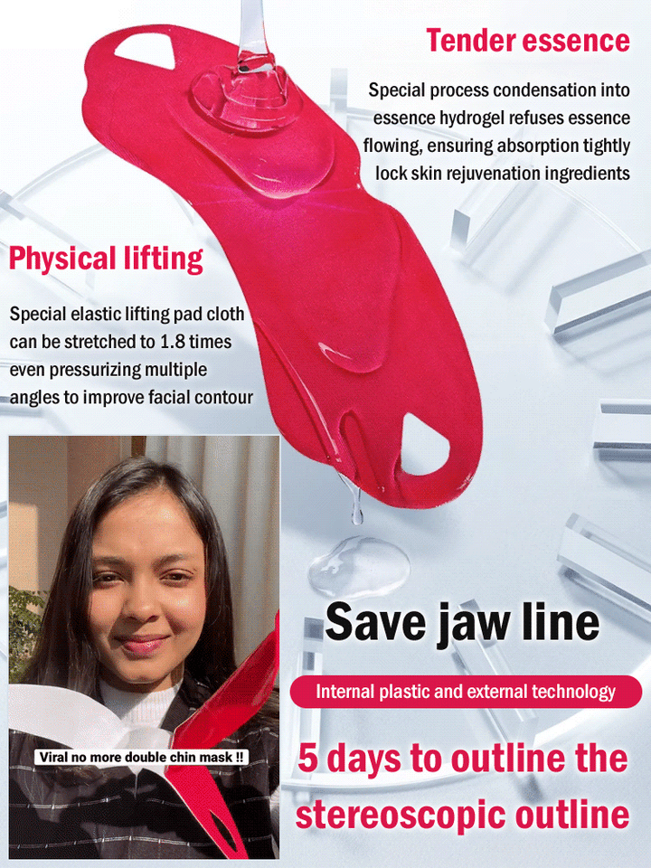 Firming and anti-aging Red bandage lift mask