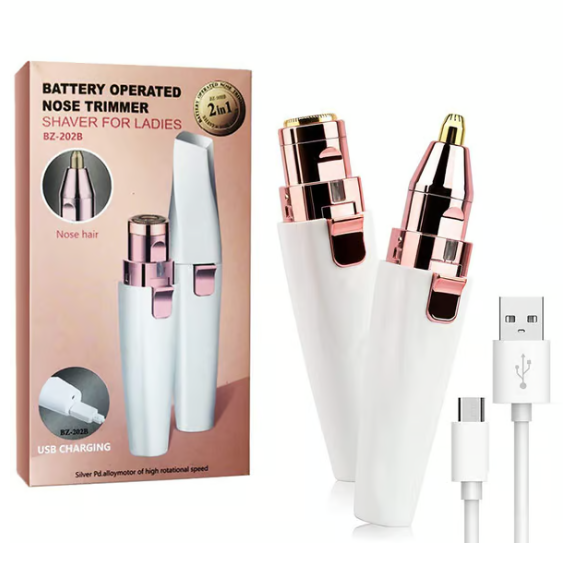 2-in-1 Women's Eyebrow and Facial Hair Removal Device