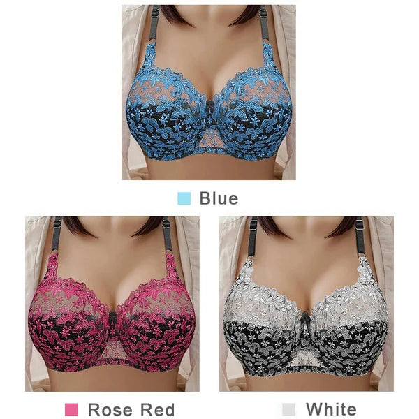 🔥Plus Size Bra Women Wire Free Comfort Soft Breathable🔥