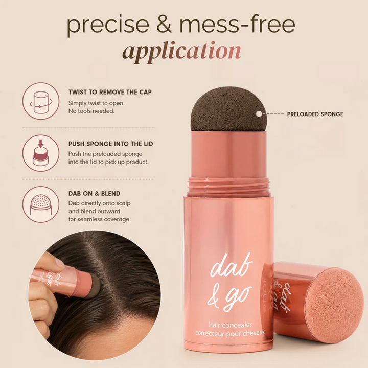 🔥BUY 1 GET 1 FREE🔥Hair Concealer – Instantly Covers Gray Roots &amp; Thinning Hair