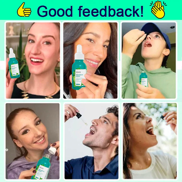 Buy 1 Get 1 - Natural Fresh Breath Oral Care Essence