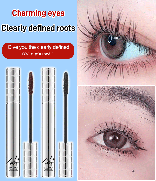 GECOMO Silver Tube Waterproof Mascara-(Buy 1 Get 1 Free)