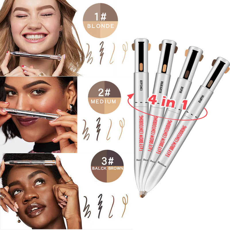 4 in 1 Brow Contour Highlight Pen - UP TO 50% OFF LAST DAY PROMOTION