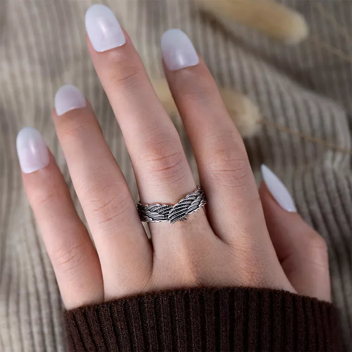 I'm Not A Widow, I'm A Wife To A Husband With Wings Ring