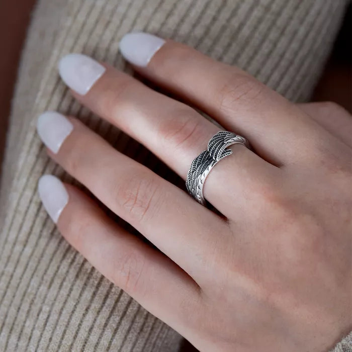 I'm Not A Widow, I'm A Wife To A Husband With Wings Ring
