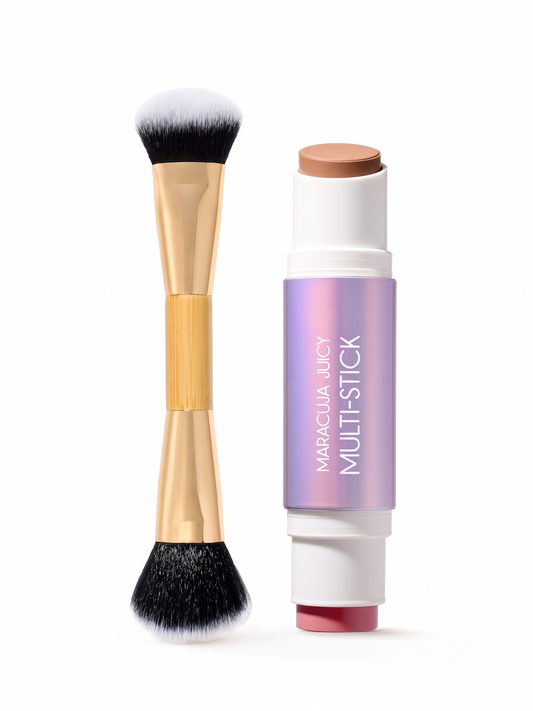 ✨LAST DAY BUY 1 GET 1 FREE✨Double-Ended Blush & Bronzer Stick + Free Brush