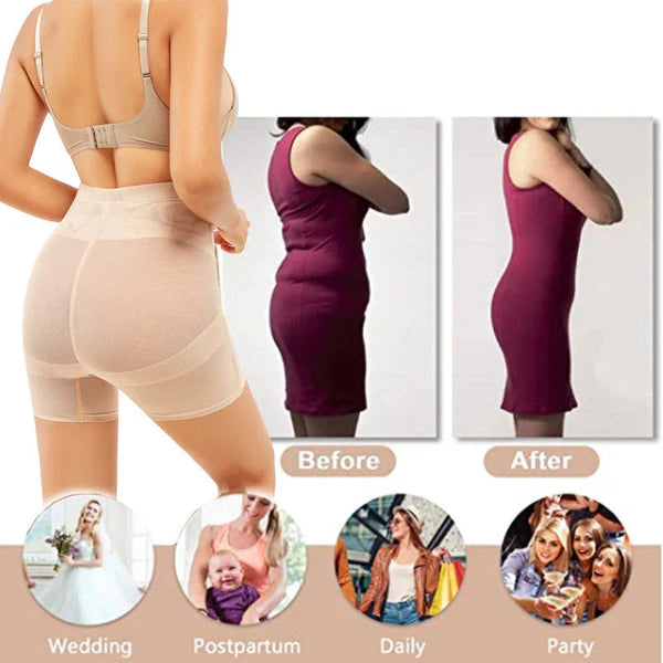High Waist Tummy Control Butt-Lifting Shapewear Panty