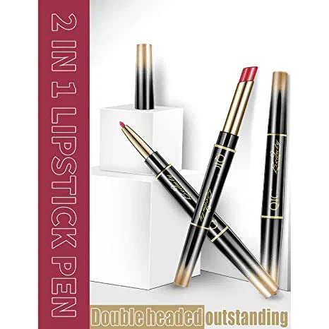 (🎁Mothers Day Gift ) 2 in 1 Double Head Lipstick Combo Set