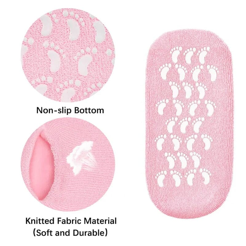 MOISTURIZING SOCKS WITH GEL LINING