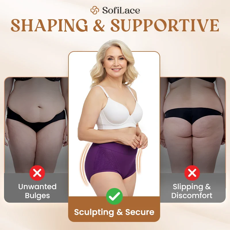 🔥Last day buy two get one free🔥elegant and comfortable high-waisted leak-proof underwear designed for seniors