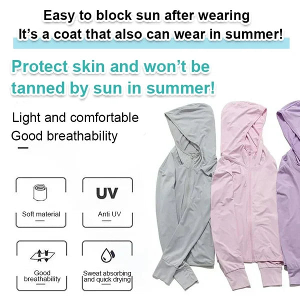 💖50 times sun protection💖 Lightweight sun protection clothing for men and women🎉