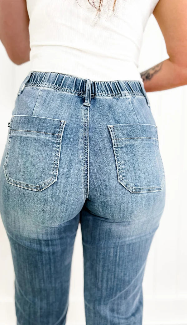 Pull On Denim Joggers✨