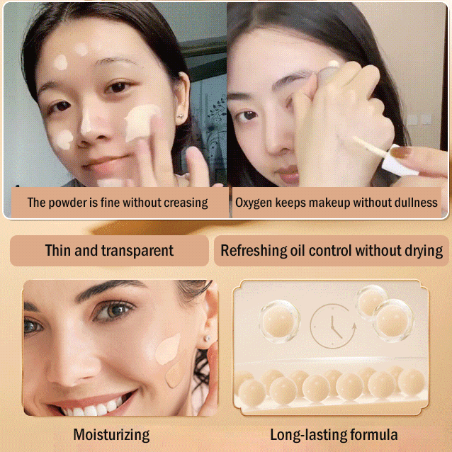 Hydrating Waterproof and Light Long-lasting Foundation