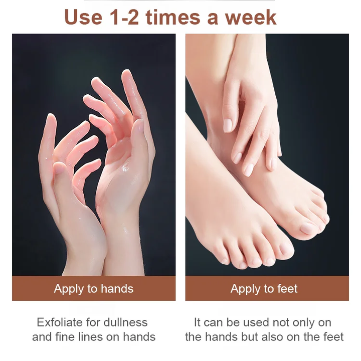 Whitening and nourishing wine lees hand mask