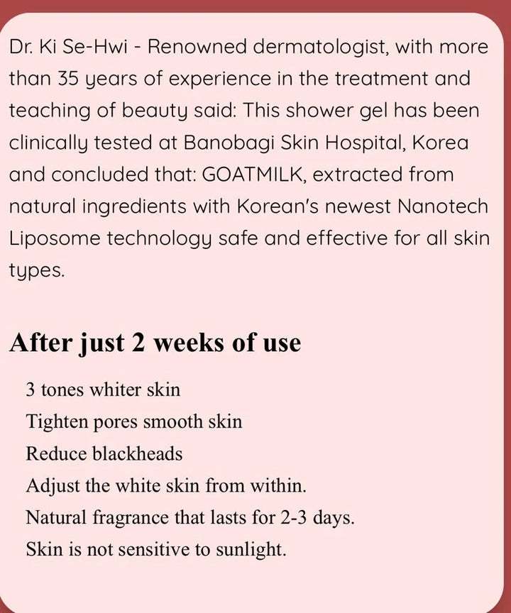 ORIGINAL SECRET GOAT MILK WHITENING