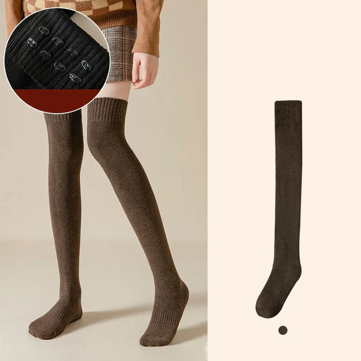 🔥Last Day 49% OFF - 🧦The Perfect Blend of Warmth and Style Thickened Over-The-Knee Socks