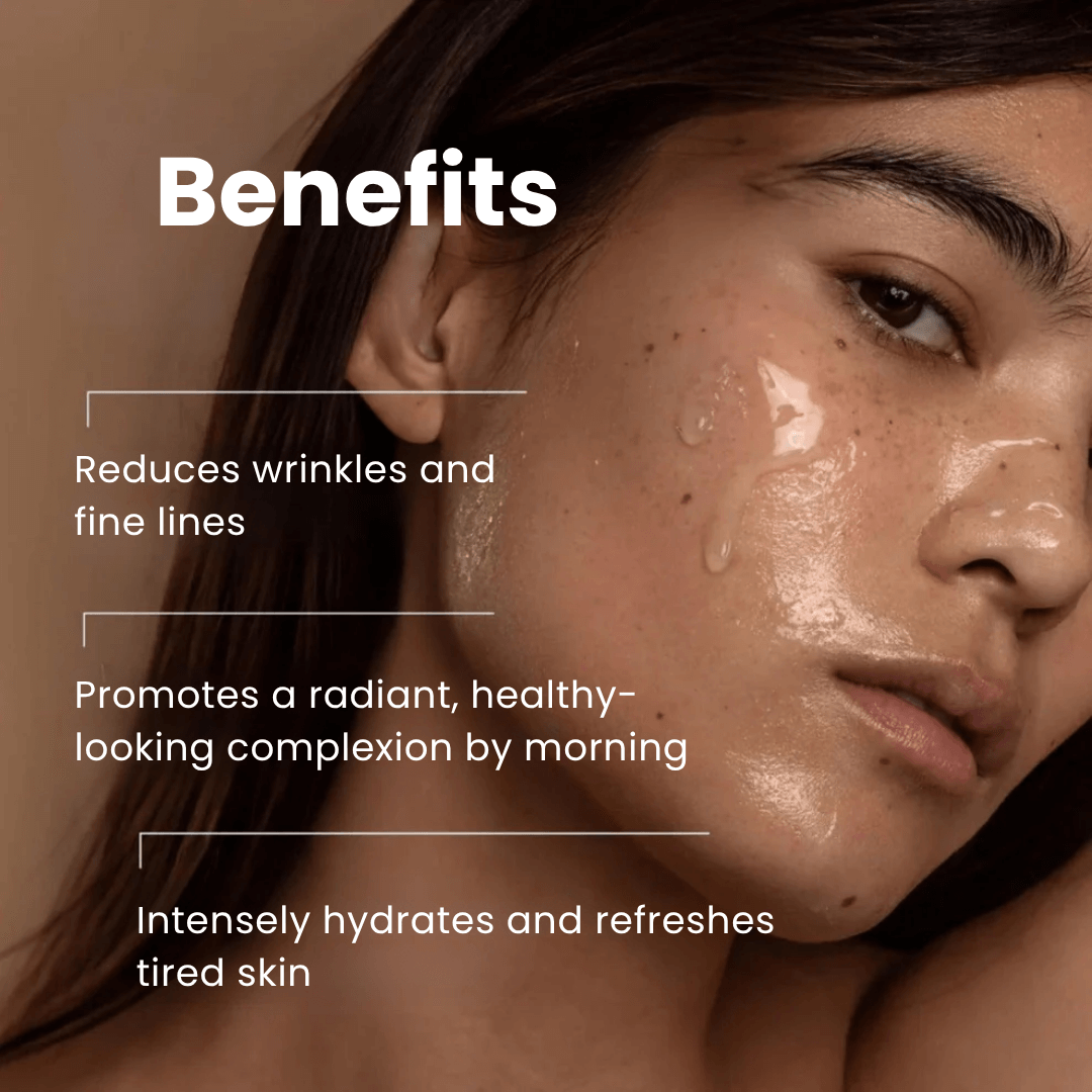 Buy 2 Collagen Night Masks, Get 1 Free! Wake Up to Youthful, Hydrated Skin!