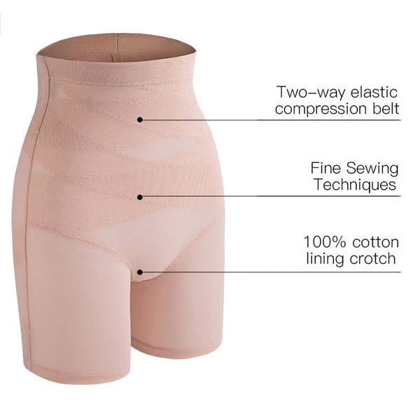 High Waist Tummy Control Butt-Lifting Shapewear Panty