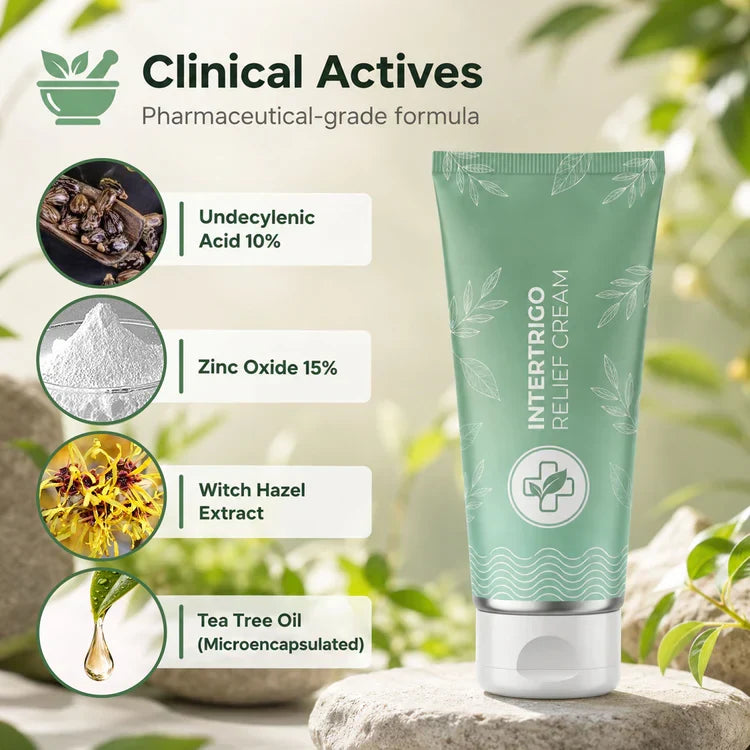💚 LAST DAY BUY 1 GET 1 FREE✨Intertrigo Relief Cream treats 99% of skin fold rashes from the first application  Intertrigo Cream🛒