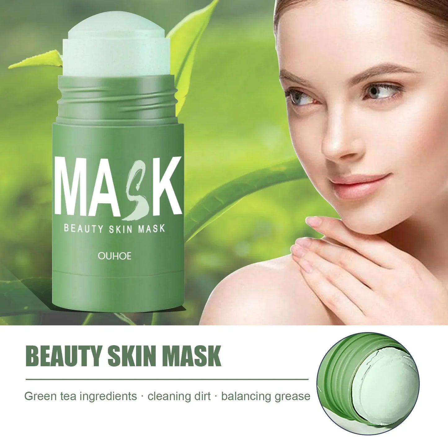 🔥 FLASH SALE🔥DEEP CLEANSE GREEN TEA PLANT CLEANING PASTE