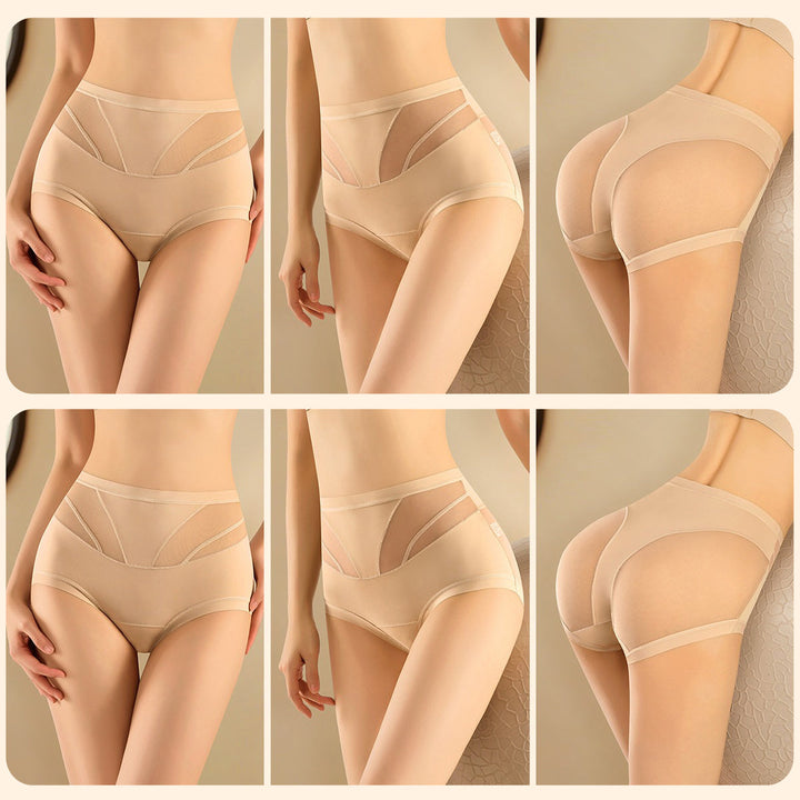 🌸Buy 3 Get 3 Free🌸-4-in-1 🔥High-Waist Breathable Shaping Panties