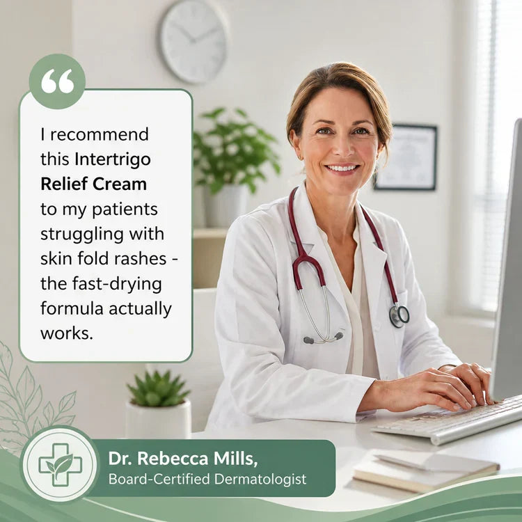 💚 LAST DAY BUY 1 GET 1 FREE✨Intertrigo Relief Cream treats 99% of skin fold rashes from the first application  Intertrigo Cream🛒