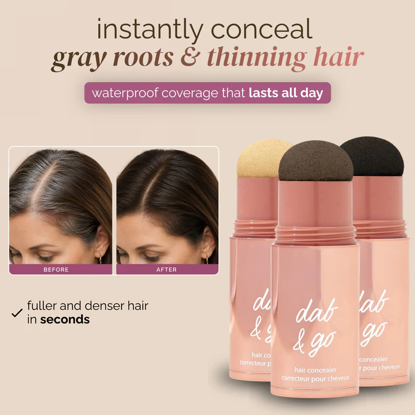 🔥BUY 1 GET 1 FREE🔥Hair Concealer – Instantly Covers Gray Roots &amp; Thinning Hair