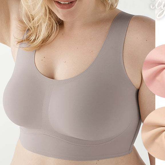 Plus Size Ice Silk Comfort Bra